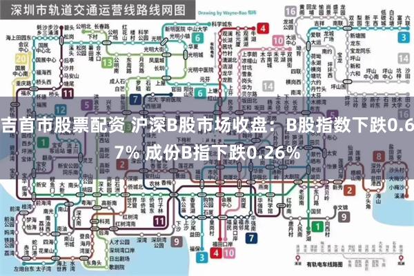 吉首市股票配资 沪深B股市场收盘：B股指数下跌0.67% 成份B指下跌0.26%